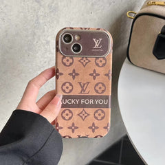 Vintage Brown Embossed Case