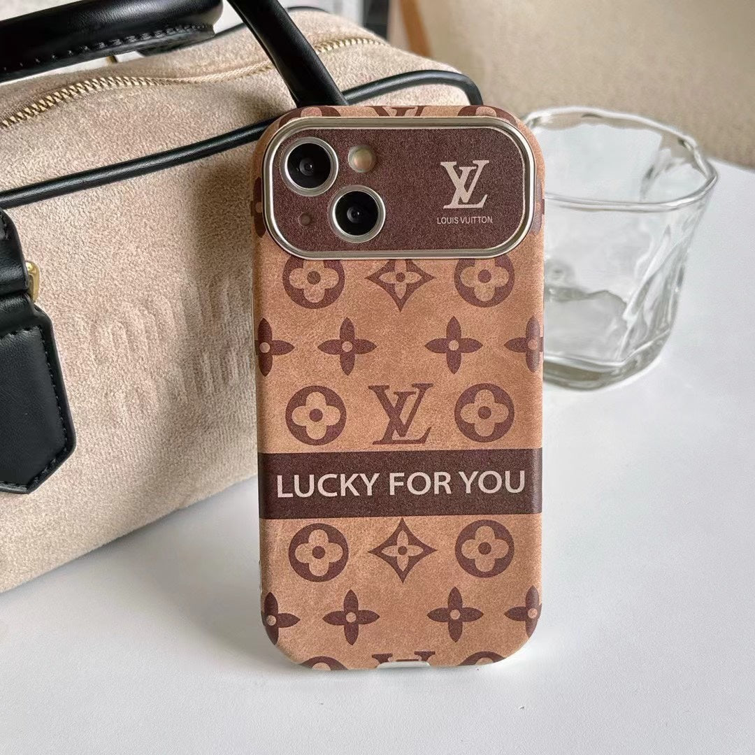 Vintage Brown Embossed Case