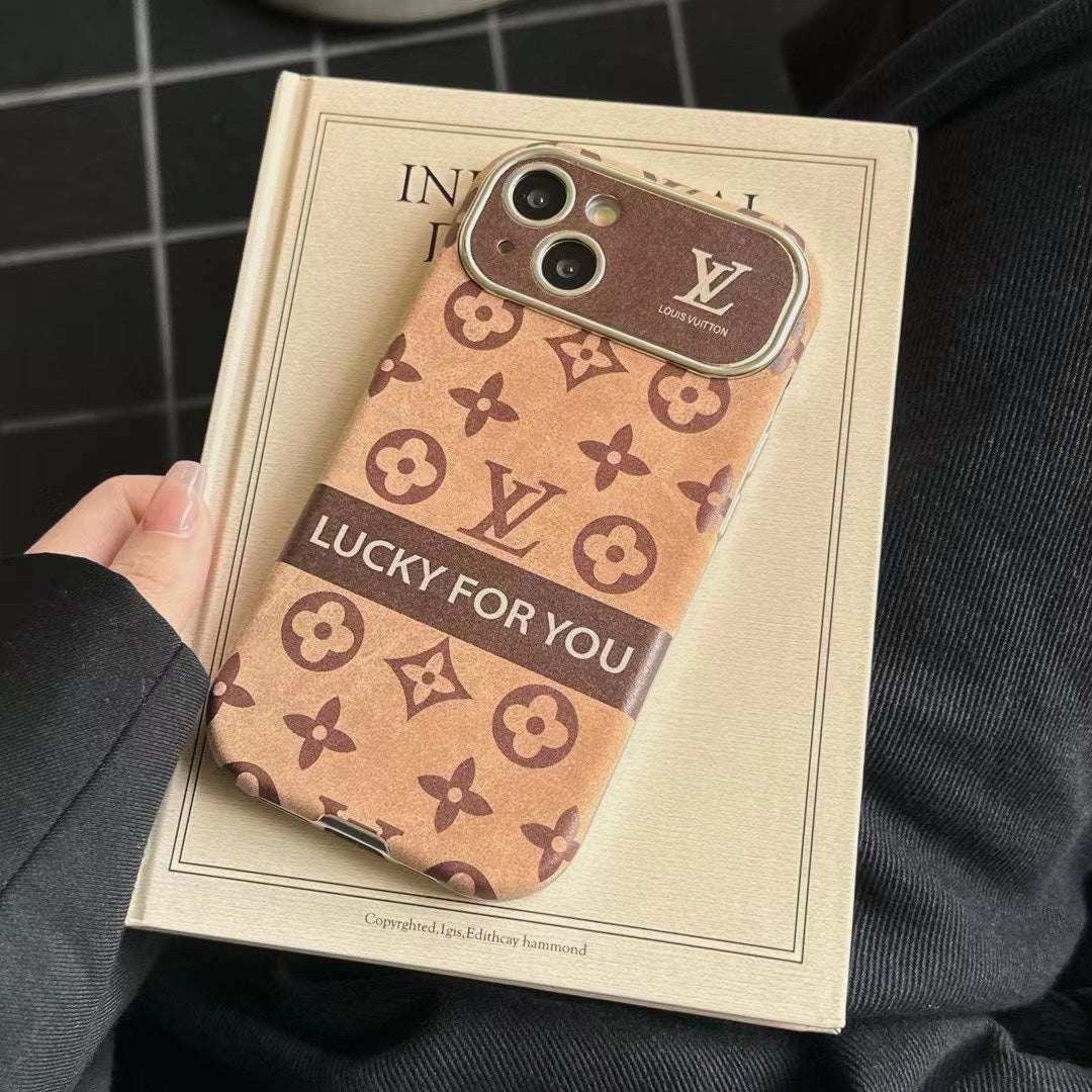 Vintage Brown Embossed Case