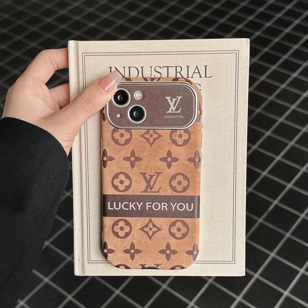 Vintage Brown Embossed Case