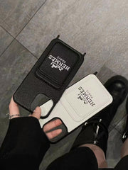 Luxury Leather Card Slot Crossbody Case