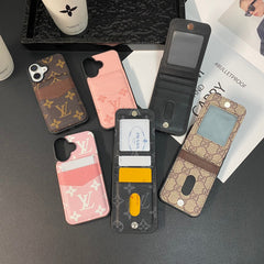 Fashion Embossed Leather Card Wallet Case