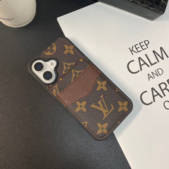 Fashion Embossed Leather Card Wallet Case