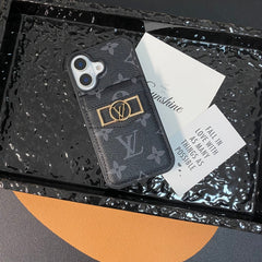 Classic Embossed Daphne Gold Label Card Wallet Case
