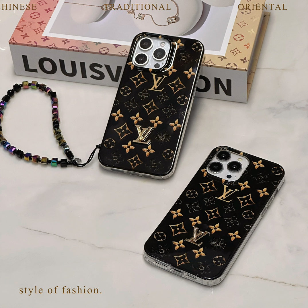 Fashion Gold Label Retro Embossed Case