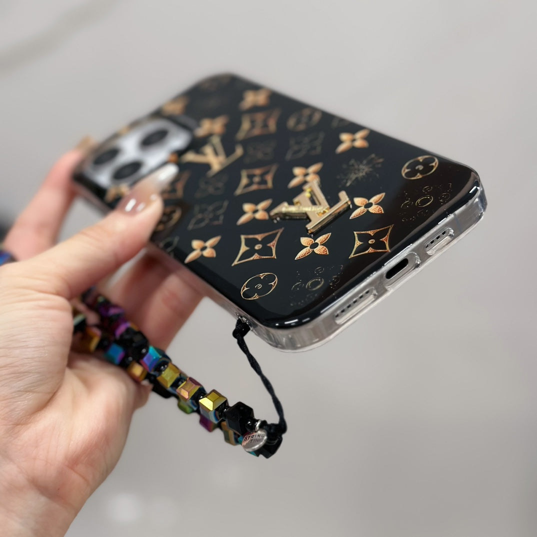 Fashion Gold Label Retro Embossed Case