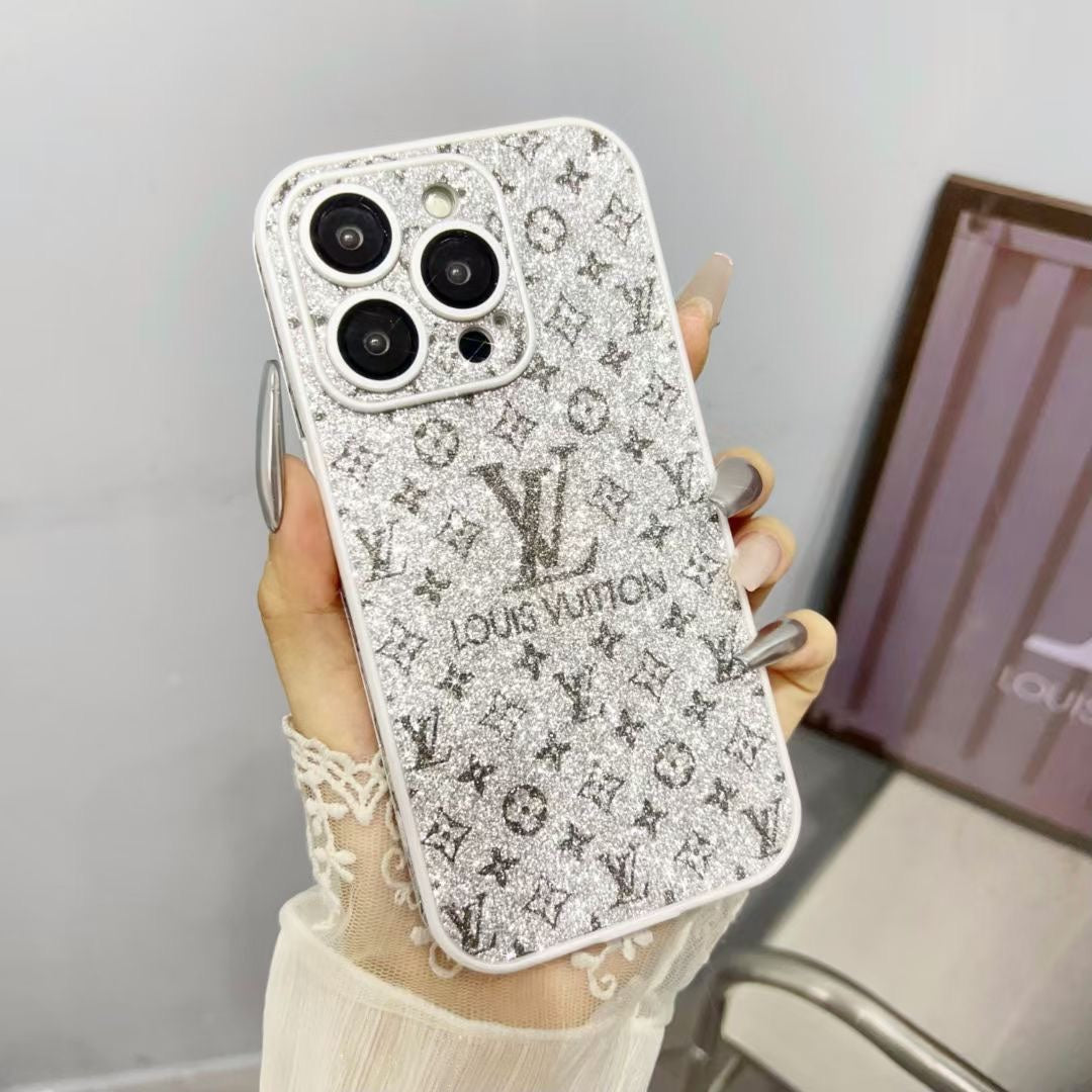 Fashionable Glitter Embossed Case