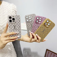 Fashionable Glitter Embossed Case