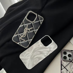 Fashion 3D Diamond Logo Case