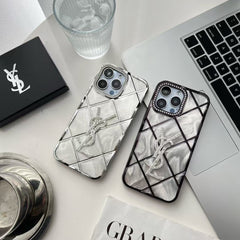 Fashion 3D Diamond Logo Case