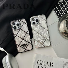 3D Diamond Triangle Logo Case