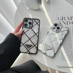 3D Diamond Triangle Logo Case