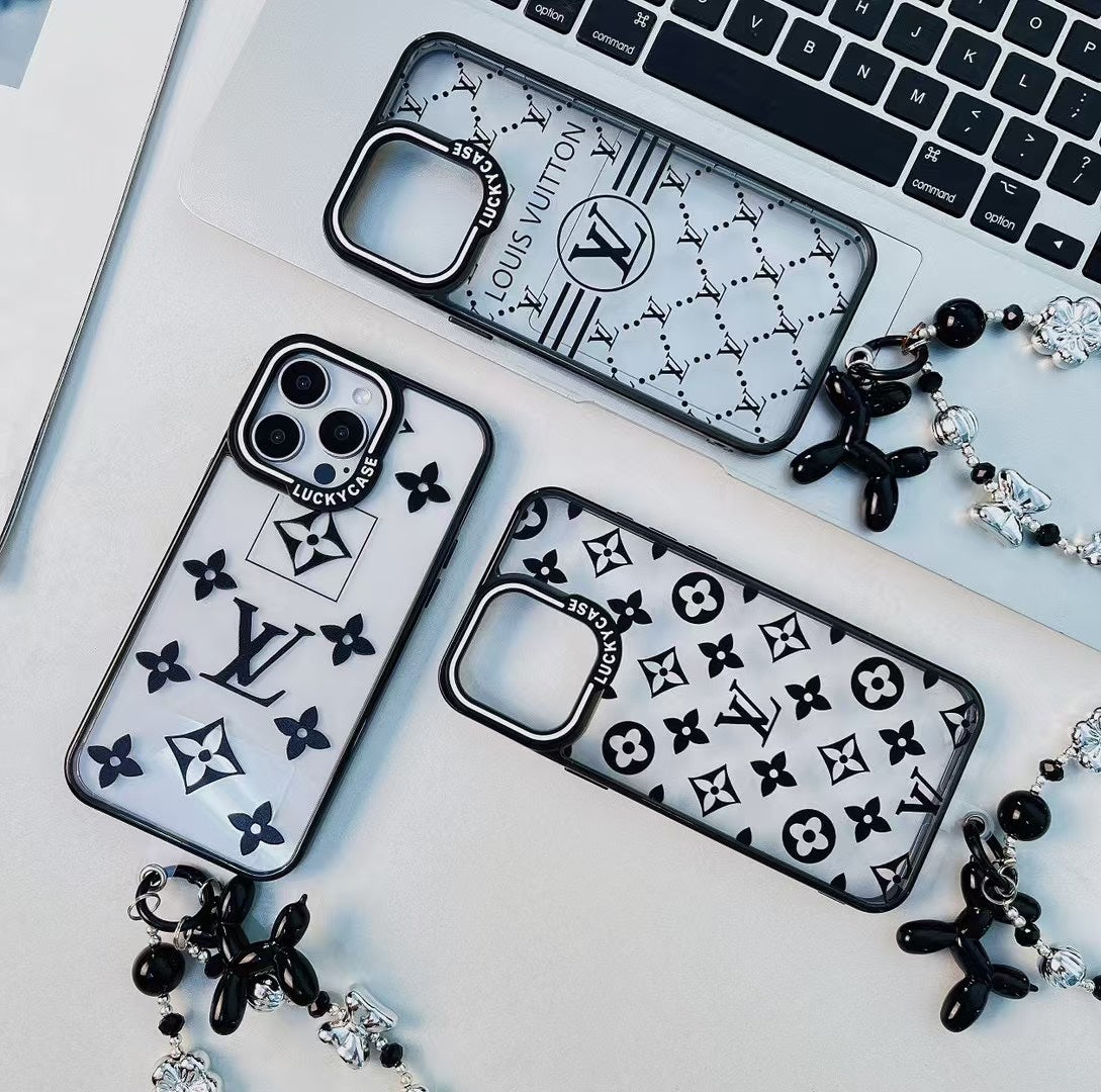 Classic Embossed Silver Bead Bracelet Case