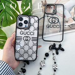Black G Embossed Bracelet Case