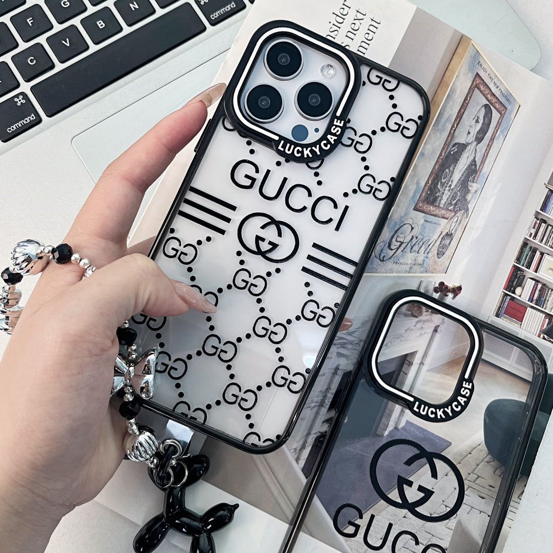 Black G Embossed Bracelet Case