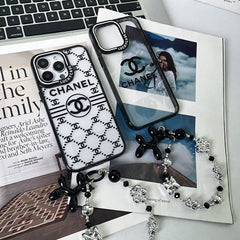 Fashion Embossed Silver Bead Bracelet Case