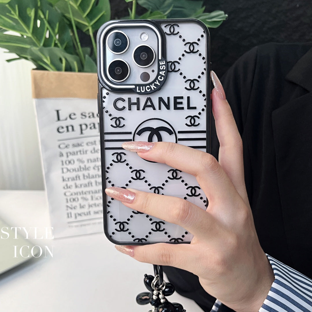 Fashion Embossed Silver Bead Bracelet Case