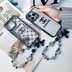 Fashion Embossed Silver Bead Bracelet Case