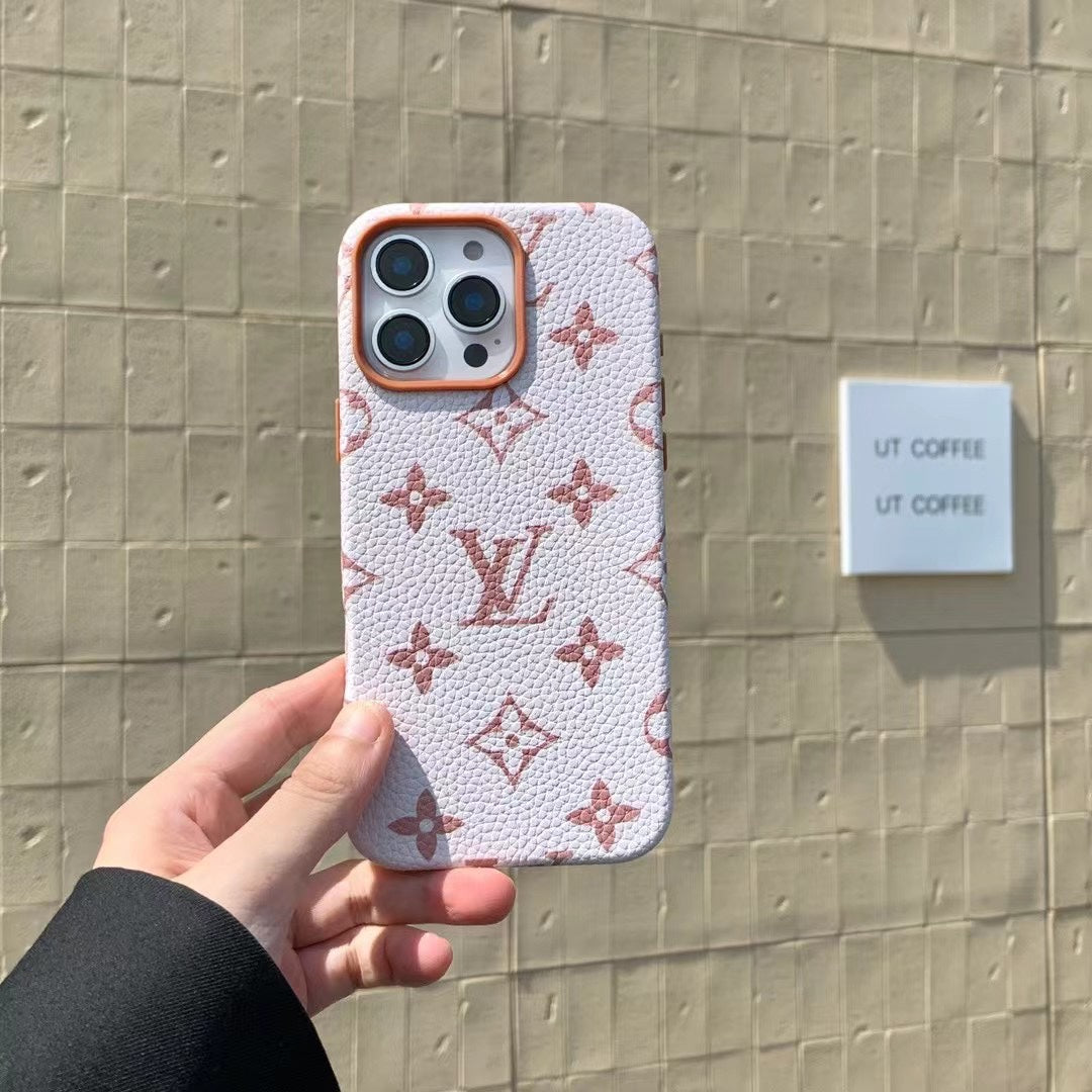 Fashion Embossed  Leather All-Inclusive Case