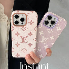 Fashion Embossed  Leather All-Inclusive Case