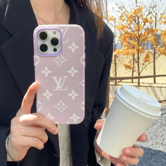 Fashion Embossed  Leather All-Inclusive Case