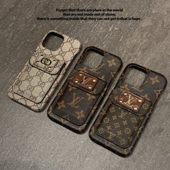 Classic Embossed Card Holder Case