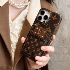 Classic Embossed Card Holder Case