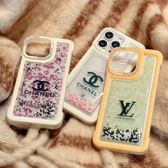 Fashionable Flowing Beads Case