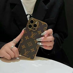 Classic Electroplated Leather Case