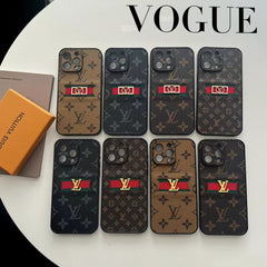 Retro Leather Gold Label Case