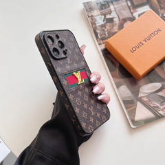 Retro Leather Gold Label Case