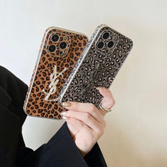 Fashion Leopard Electroplated Case