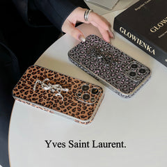 Fashion Leopard Electroplated Case