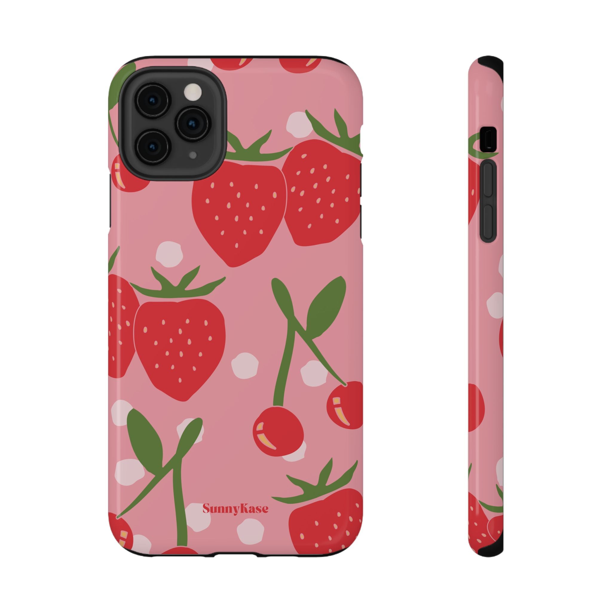 Berry Cherry Tough Phone Case