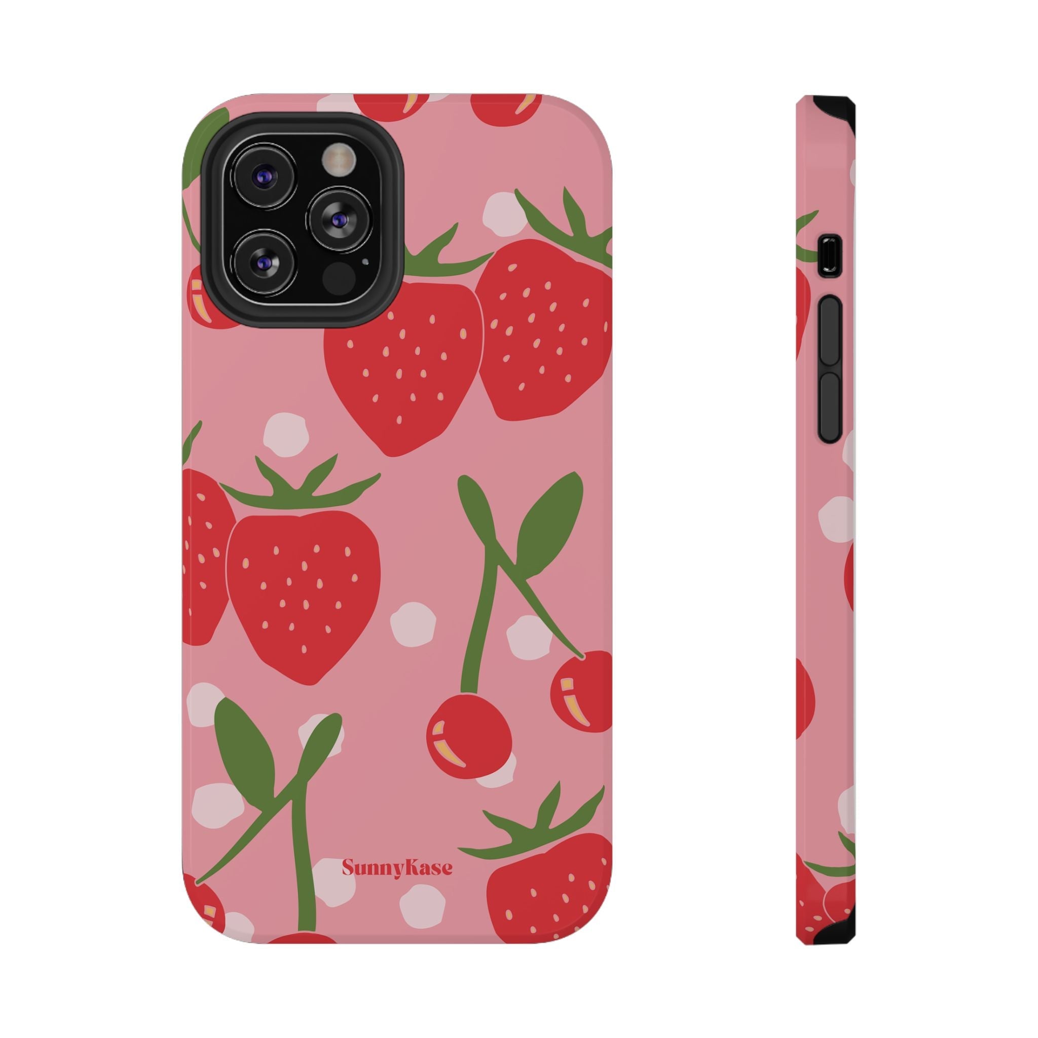 Berry Cherry Tough Phone Case