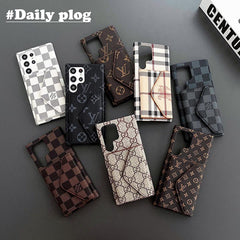 Leather Wallet Samsung Case