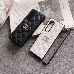 Diamond leather FOLD CASE