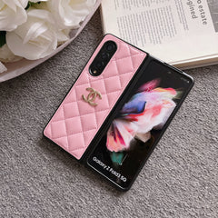 Diamond leather FOLD CASE