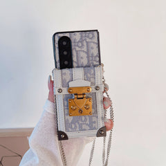 Retro Fashion Embroidery Card Holder Fold Case