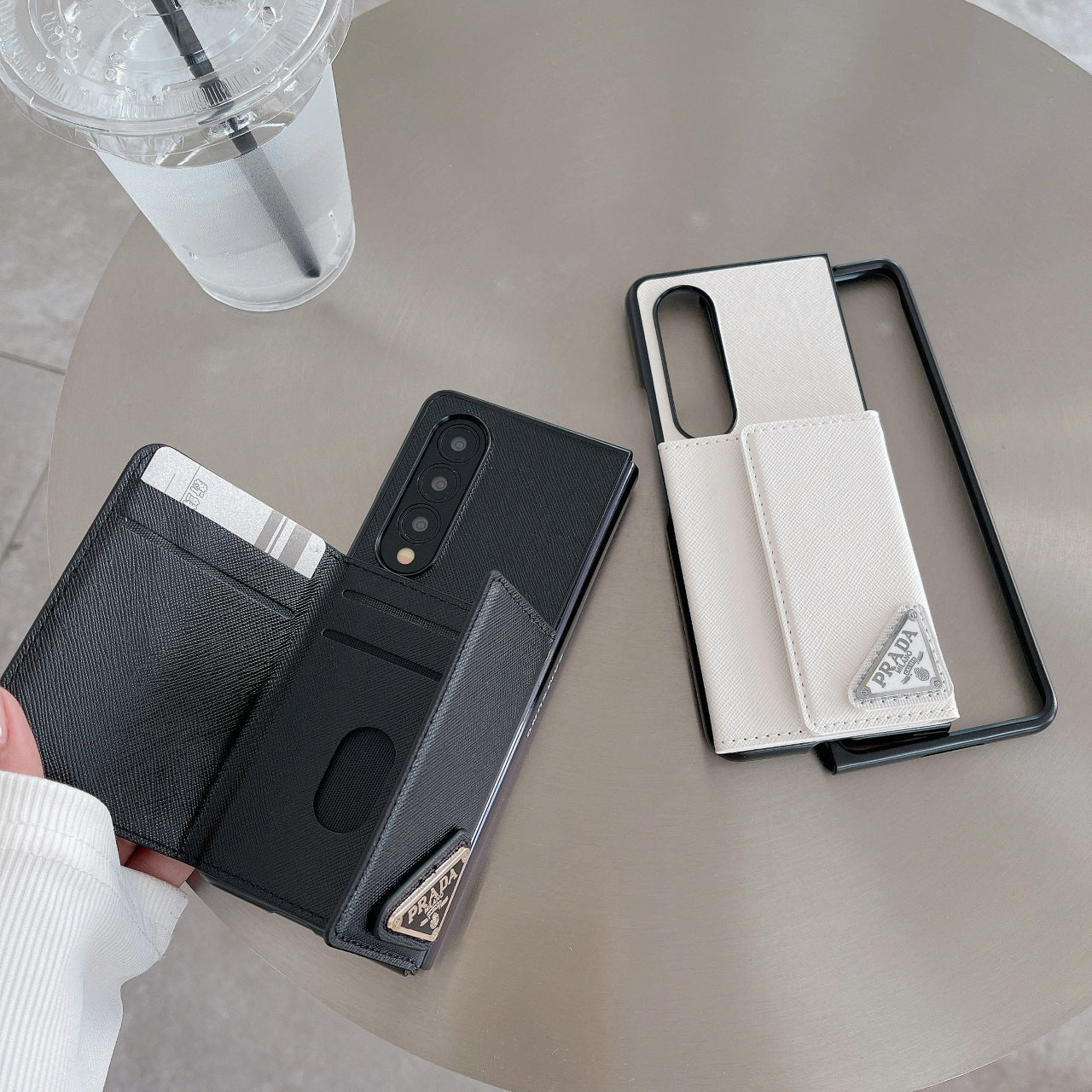 Envelope Wallet Triangle Logo Case