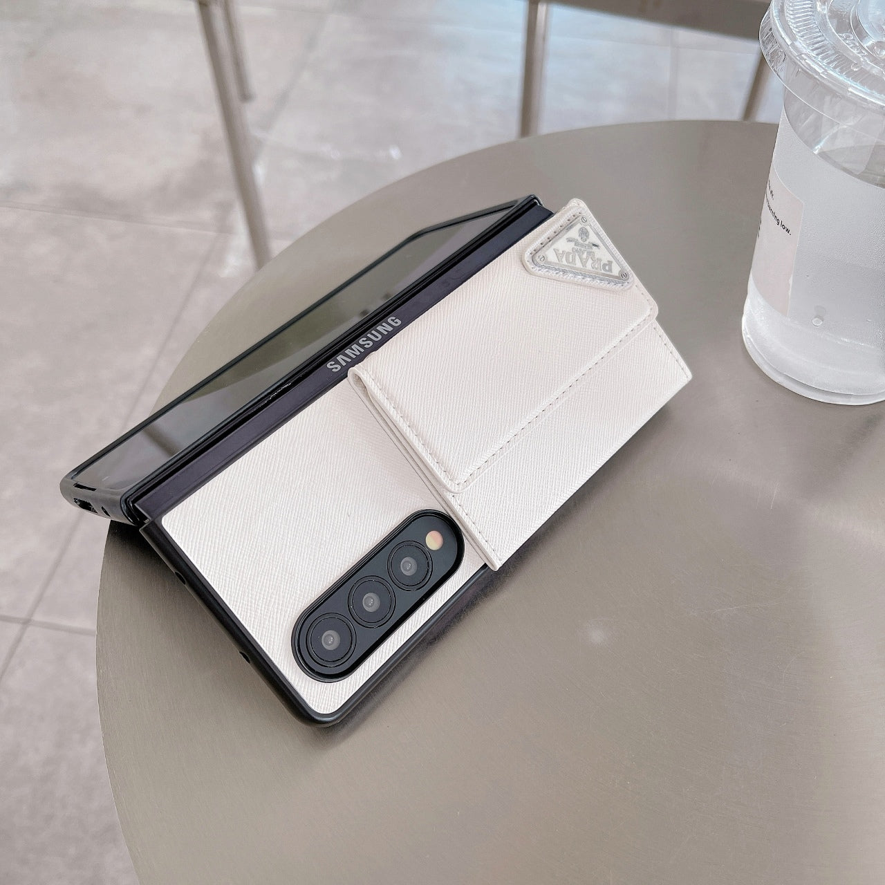 Envelope Wallet Triangle Logo Case