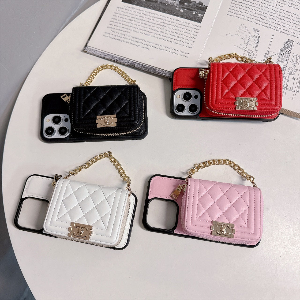 Fashion Leather Wallet Crossbody Case