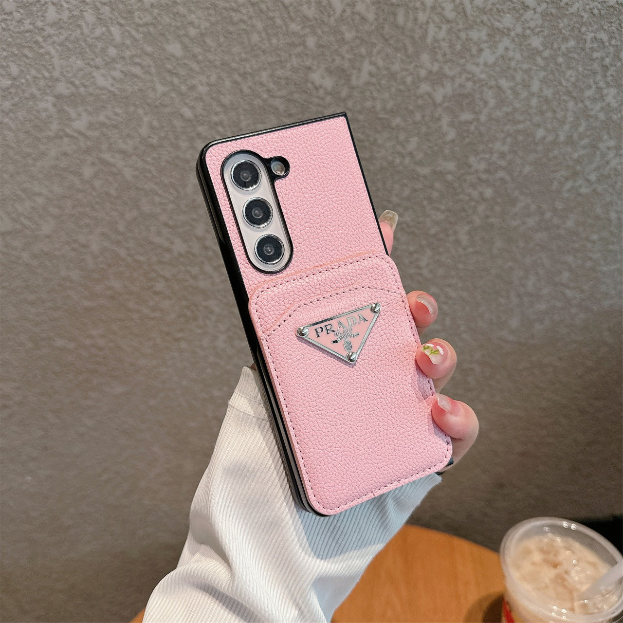 Luxury Litchi Magnetic Leather Fold Case
