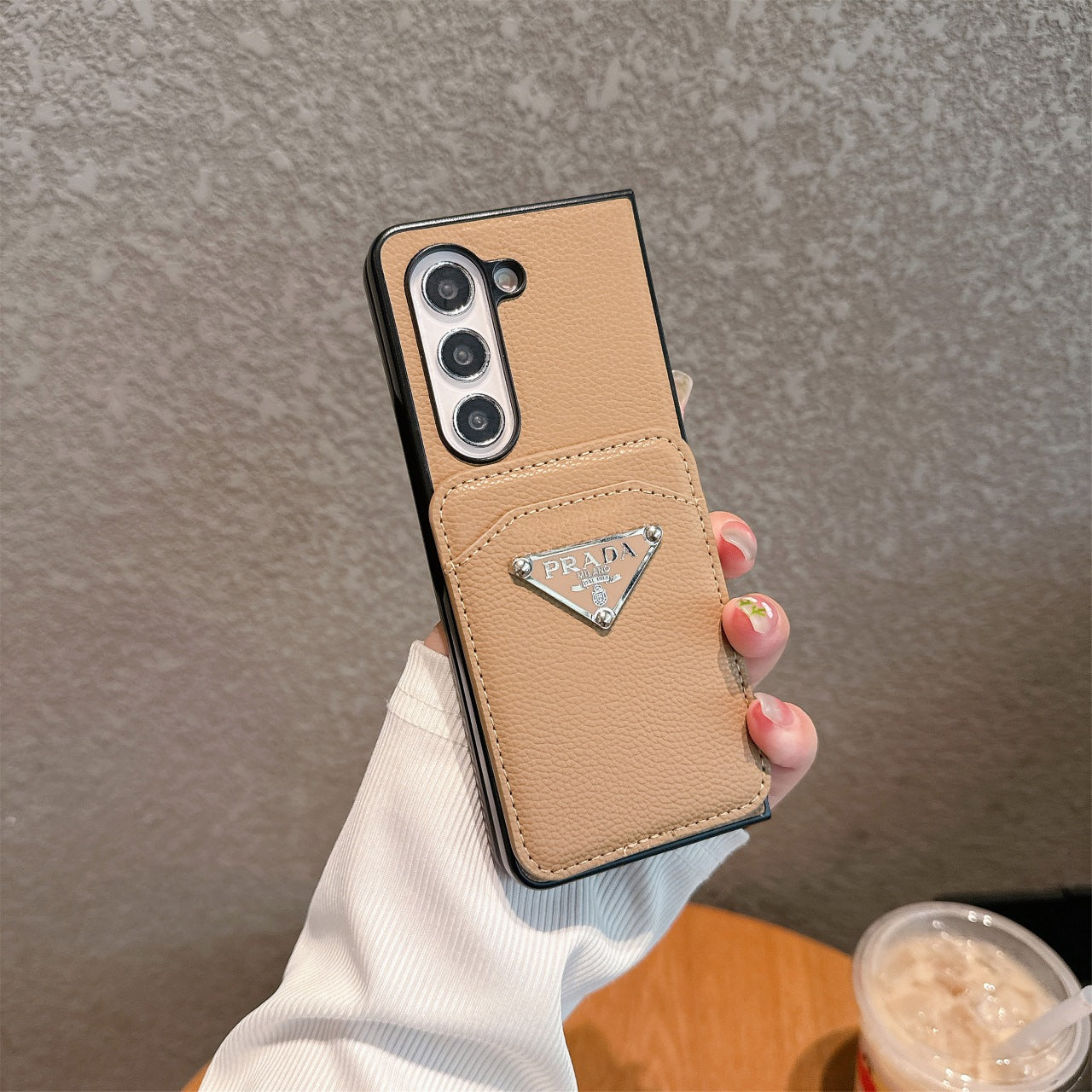 Luxury Litchi Magnetic Leather Fold Case
