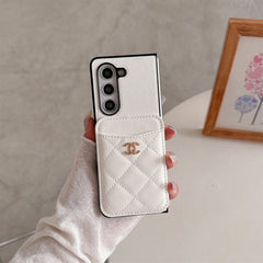Luxury Pebbled Leather Fold Case