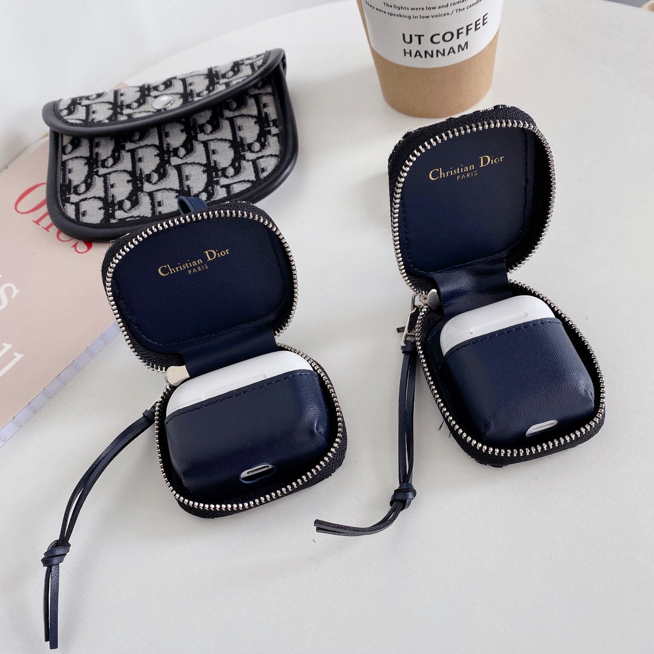 Luxury embroidered AirPods Case