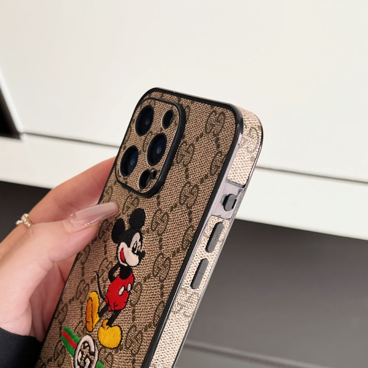 Vintage Embroidery Pattern Case